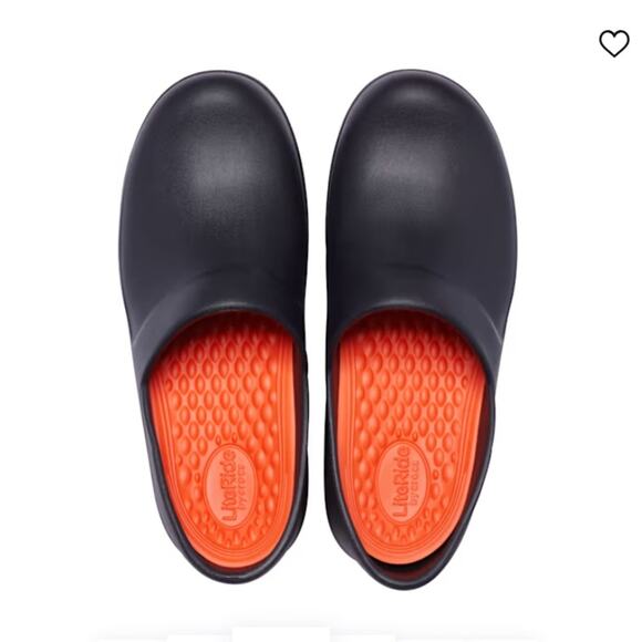 CROCS Women’s Neria Pro ll Slip-Resistant Work Clog. Black/Red interior. Size 9 - Picture 11 of 13